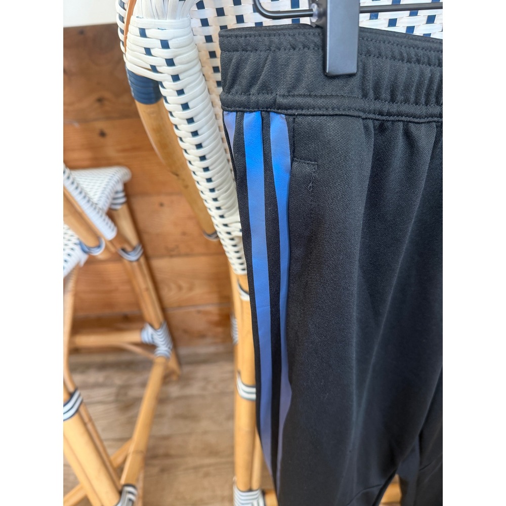 Adidas Tiro 17 Mens Slim Soccer Training Pants Climacool Black Blue Color Shift
